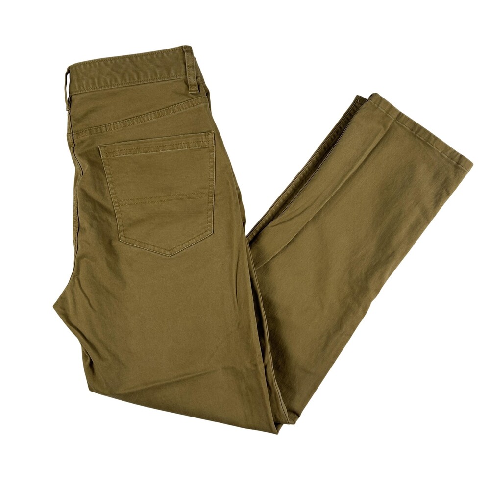 Southern Tide Pants Mens 32x30 Brown Stretch Twill 5-Pocket Chino Casual Khaki